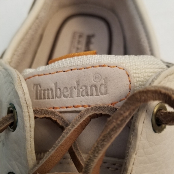 Timberland Mens Size 9M smart comfort Beige Suede shoes 80523 - Picture 7 of 8